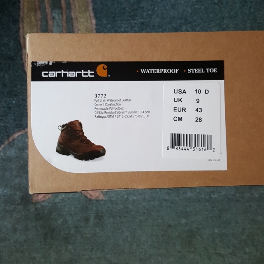 NWT Carhartt Boots